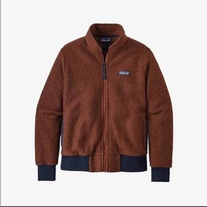 NWOT Patagonia Woolyester Fleece Jacket in Sisu Brown